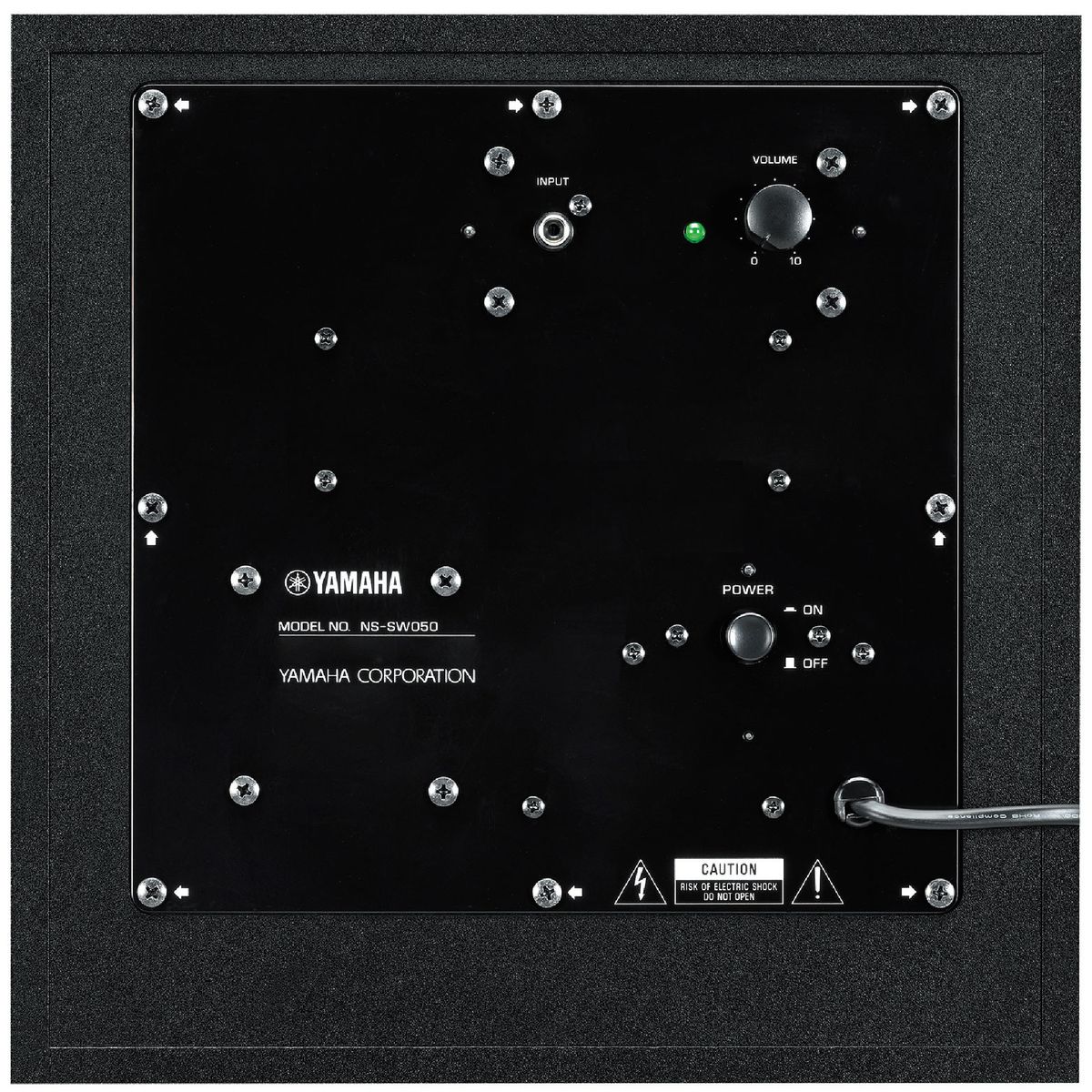 Subwoofer para Home Theater 8 Polegadas NS-SW050BL - Yamaha-1